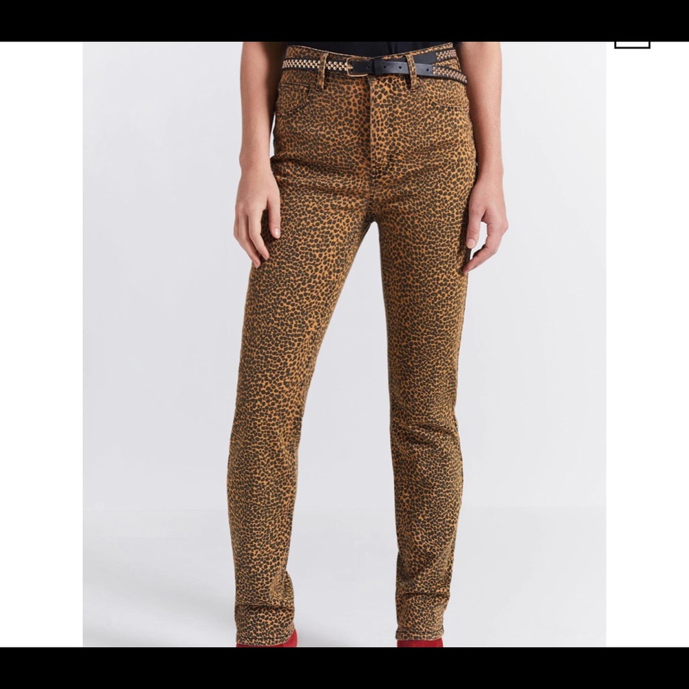CURRENT ELLIOTT leopard print women’s jeans size: 24=00 new with tags
